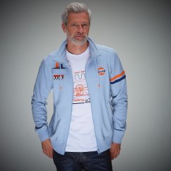 Gulf Hybrid Zip light blue