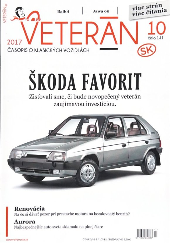 Veterán SK 10/2017
