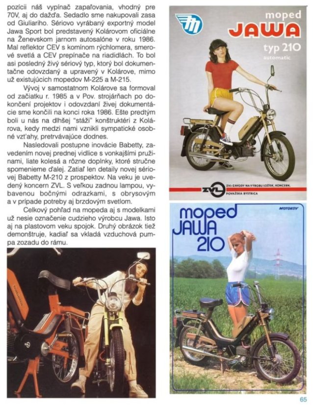 BABETTA M210–M225 A KORADO