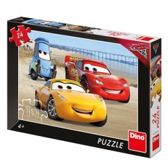 Puzzle Walt Disney Cars 3: Na pláži 24D DIno