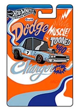 HW SILVER SERIES DODGE TOONED GULF RACING