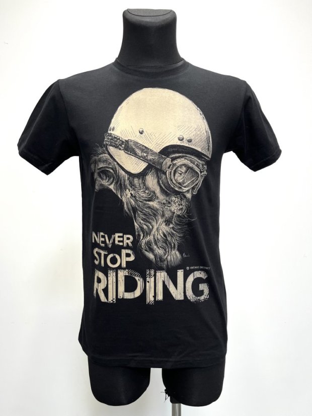 Vintage bradáč - Farba: modrá, Veľkosť: L