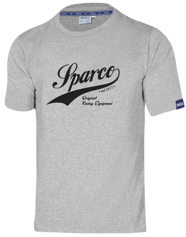 tričko Sparco Vintage - Farba: sivá, Veľkosť: M