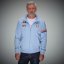 Gulf Hybrid Zip light blue