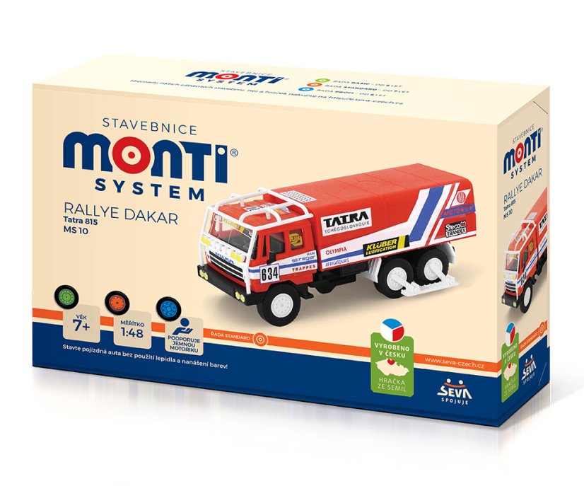Stavebnica Monti System MS 10 Tatra 815 Rallye Dakar