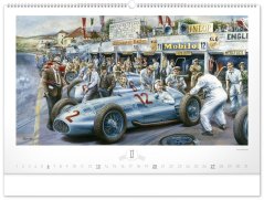 Kalendár Oldtimers / Zapadlík