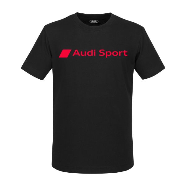 Audi Sport, pánske, čierne - Veľkosť: S