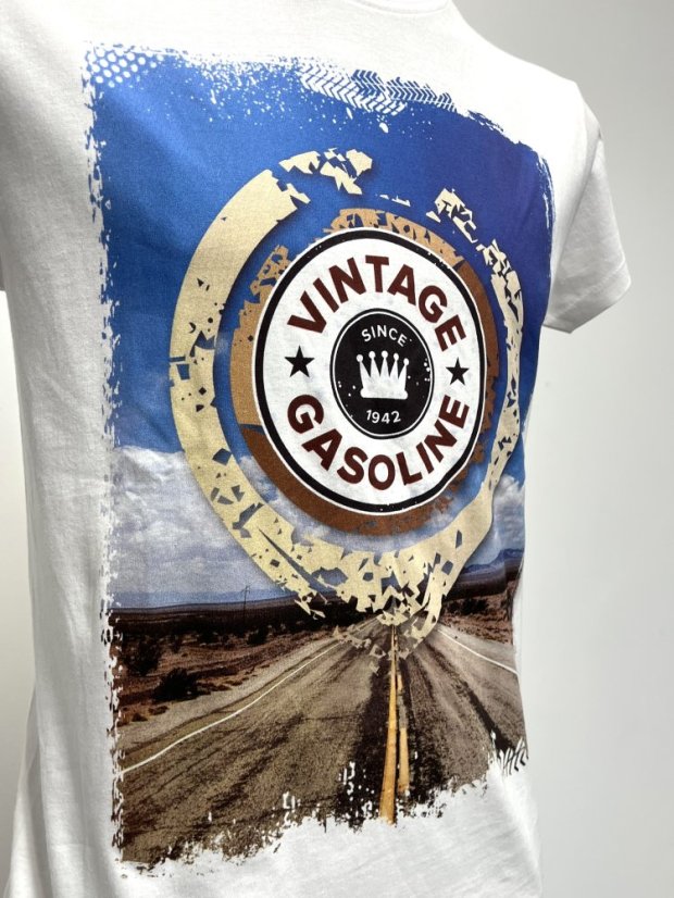 Vintage Road Gasoline - Farba: Pestrobarevný, Veľkosť: M