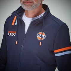 Gulf Hybrid Zip navy