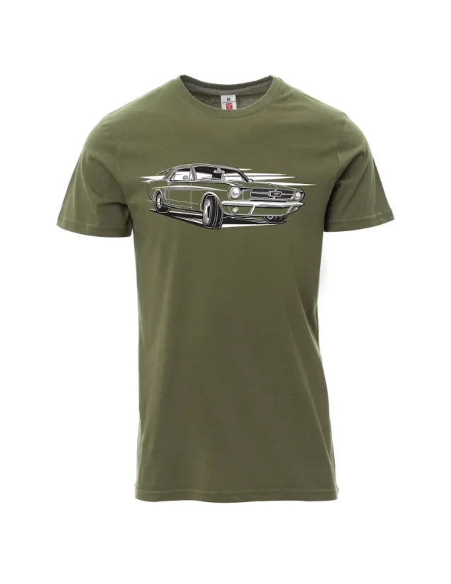 Tričko s Mustangom - Veľkosť: M