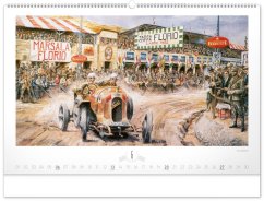 Nástenný kalendár Oldtimers - Zapadlík 2027