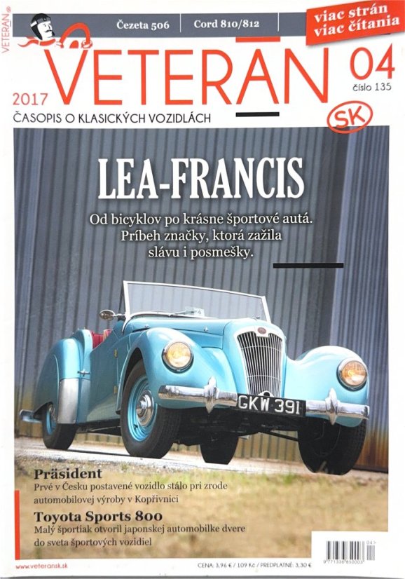 Veterán SK 04/2017