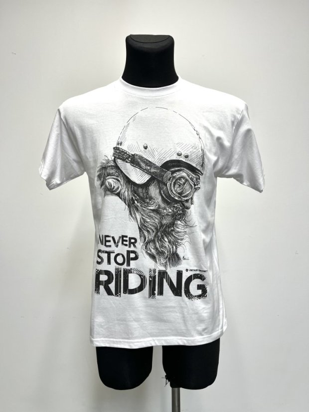 Vintage bradáč - Farba: modrá, Veľkosť: L