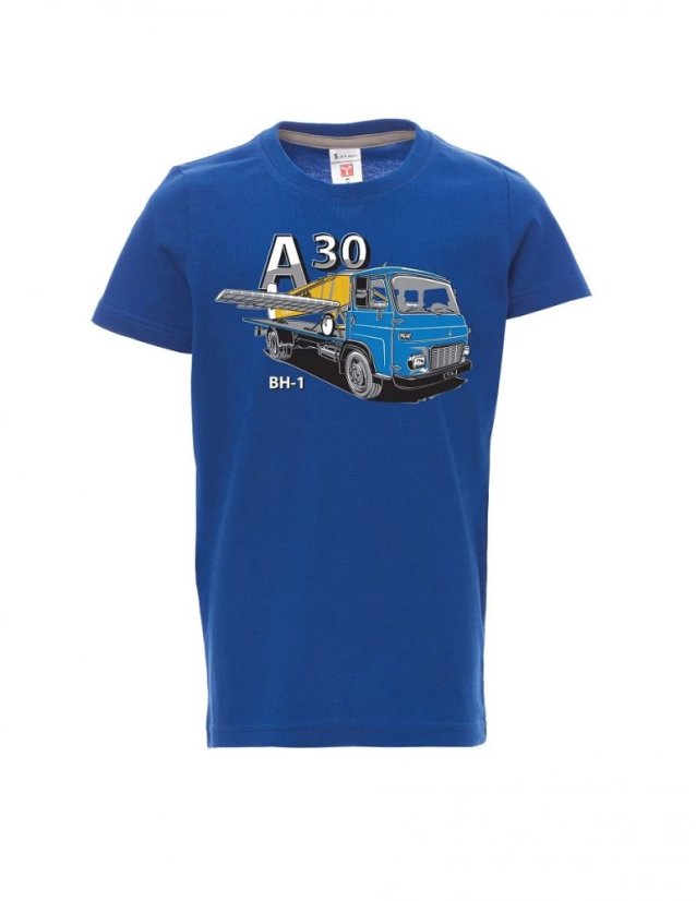 Modré detské tričko Avia A30 a lietadlo BH - 1 - Veľkosť: M