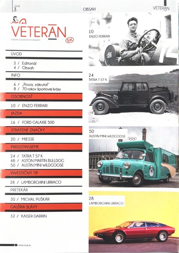 Veterán SK 03/2018