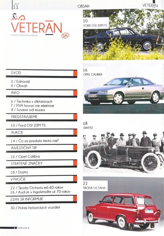 Veterán SK 11/2019