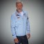 Gulf Hybrid Zip light blue