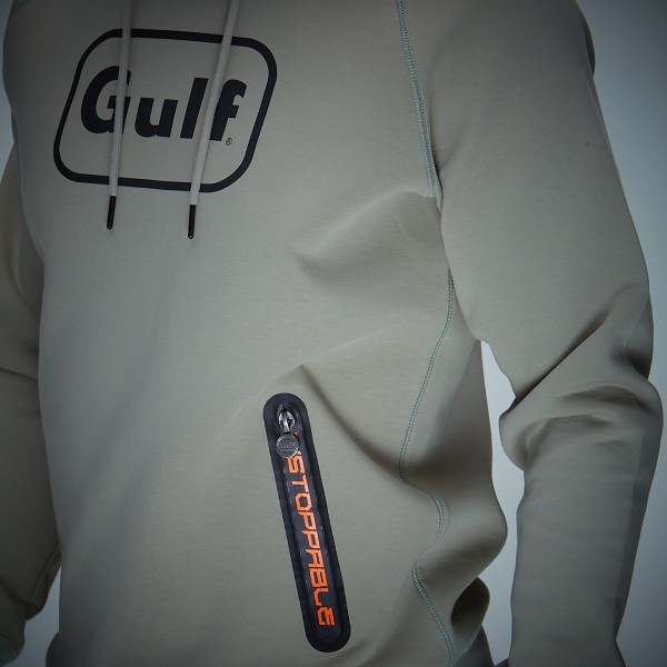 Gulf Stretch Hoody olive - Veľkosť: M