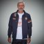 Gulf Hybrid Zip navy - Veľkosť: S