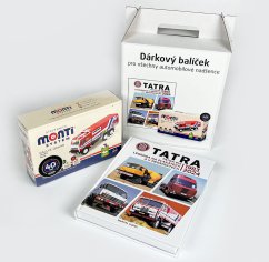 Darčekový balíček kniha Tatra 815 + Monti System MS 10 Tatra Rallye Dakar