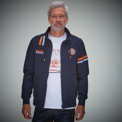 Gulf Hybrid Zip navy