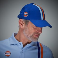 Gulf Stripe Cap blue