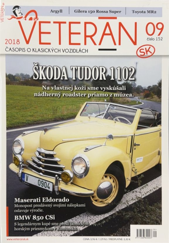 Veterán SK 09/2018
