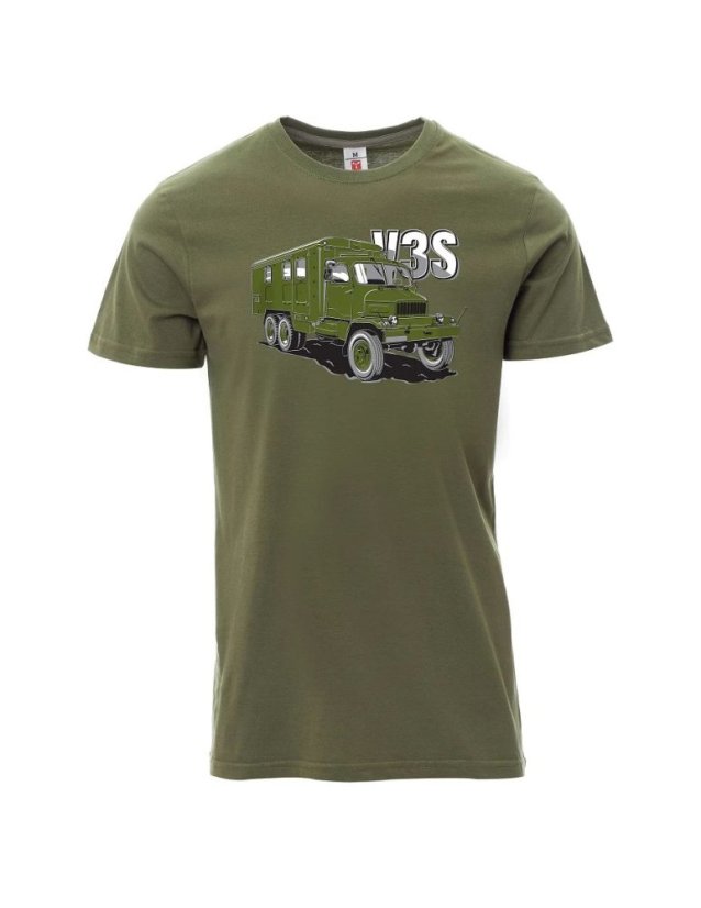 Nákladný automobil V3S Valník - Khaki - Veľkosť: XXL