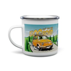 Plechový hrnček s veteránom 500/600