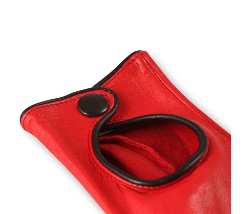 Dámske farebné rukavice bez prstov - Farba: hnedá, Veľkosť: 7,5