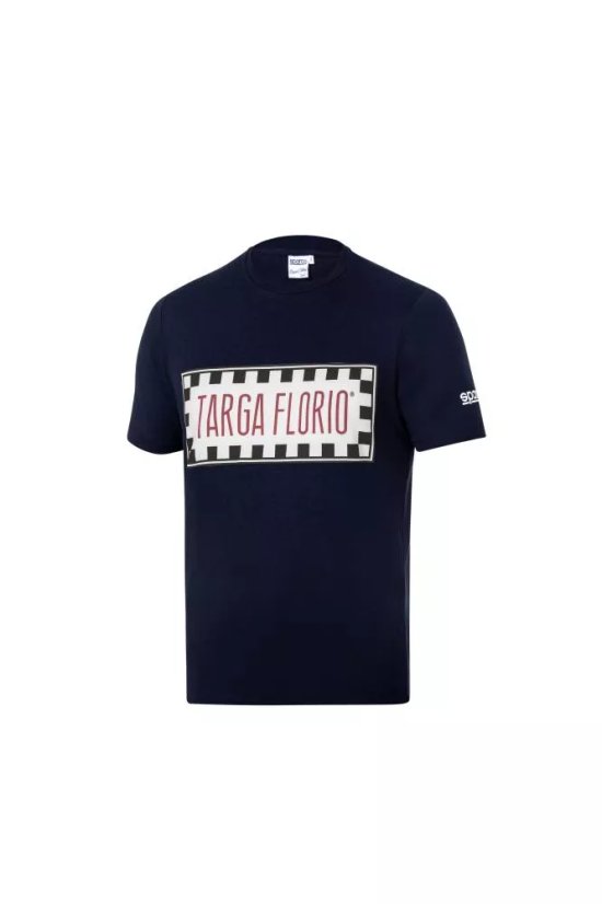 Sparco tričko Targa Florio Original - Farba: modrá, Veľkosť: XL