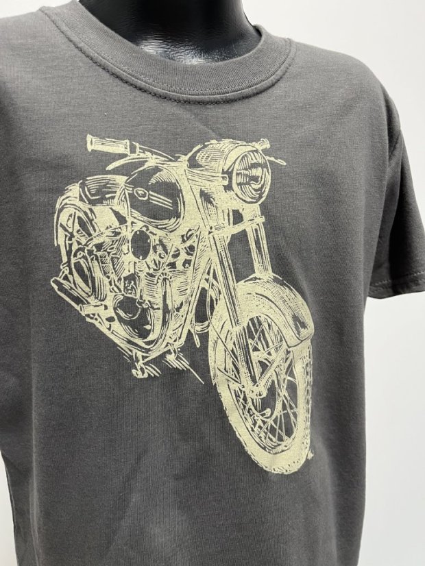 Detské 500 OHC - Farba: sivá, Veľkosť: M