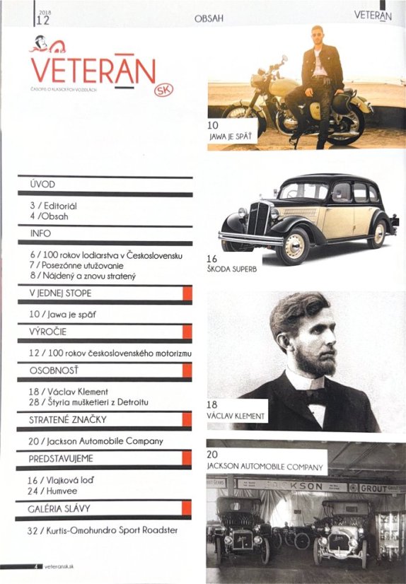Veterán SK 12/2018