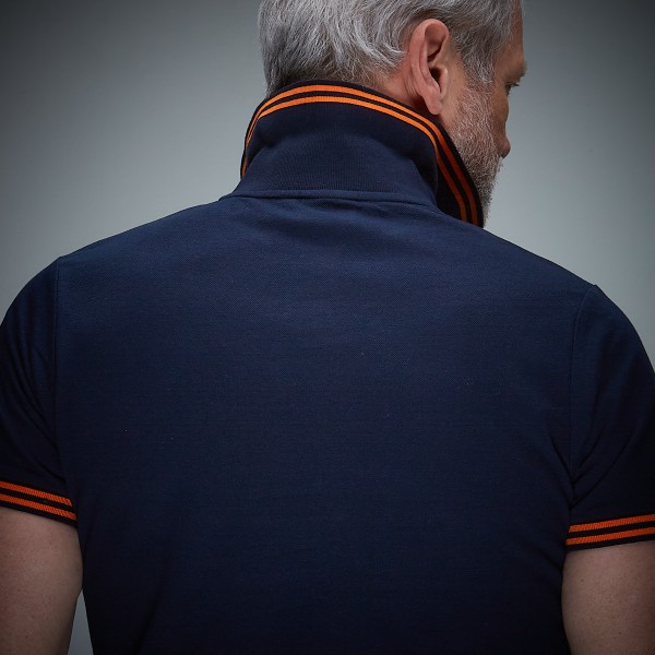 Gulf Retro Polo navy - Veľkosť: M