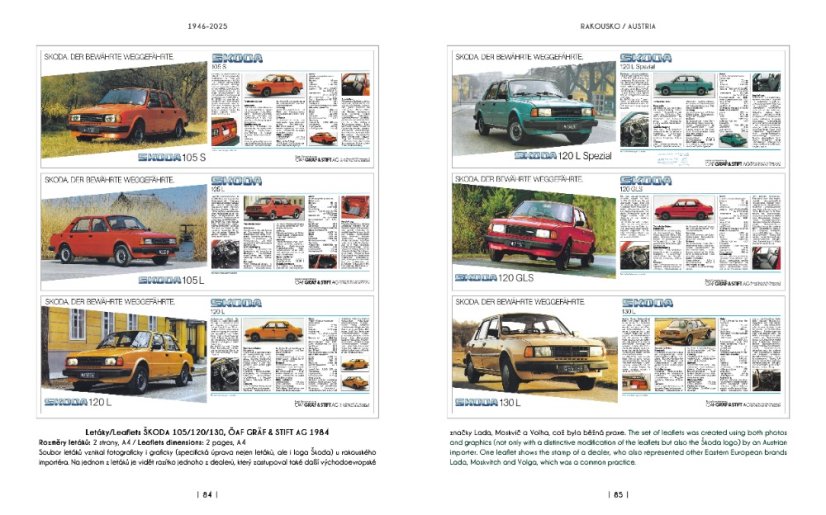 ŠKODA - propagace v zahraničí / Promotion abroad 1945-2025